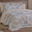 Ver imagem 1 de Edredom Queen Coberdrom Top Line Estampado Hipercal/sherpa 3 Peças - Lince