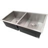 Cuba Inox 304 Quadrada Gourmet Plana Cozinha 88x40 com Lixeira e Acessórios Smartinox SQ900 - 2