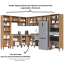Ver mais imagens de Cozinha Completa 9 Peças com Torre Quente e Paneleiro Duplo Jade