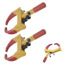 Ver imagem 2 de Trava de Pneu Universal Kit 2 Uni Bloqueador de Roda Moto Carro Antifurto Roubo Seguranca Reboque Ve