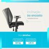 Cadeira para Escritório Addit Diretor Telada Cor Preta - 2406 - 3
