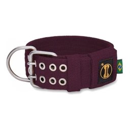 Coleira Cachorro Grande Forte Coleira Amorosso Cor Vinho:GG - 1