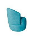 Ver imagem 2 de Kit 2 Poltronas Decorativa Beatriz Orgânica Veludo Azul Turquesa