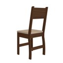 Ver imagem 3 de Kit 4 Cadeiras de Jantar Milano MDF Bege Base Amêndoa Pallazio