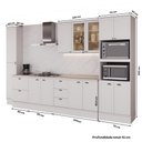 Ver imagem 4 de Cozinha Completa com Balcão Milla Luna Smart 13 Portas 5 Gavetas MDF Branco Móveis Carraro