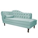 Ver imagem 5 de Kit Diva Recamier Diana 185cm Lado Direito e 01 Poltrona Classic Suede - Doce Sonho Móveis RECAMIER