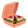 Porta Sanduíche Salmão Rosado (laranja) Tupperware - 3