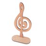 Kit 25 nota Clave Sol 15cm mdf centro mesa musical - 2