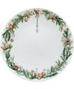 Ver imagem 3 de Kit Jogo Prato Raso Jantar 2pçs 2 Pessoas Noel Natal 28cm