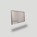 Ver imagem 3 de Quadro Branco Liso Reto 090x060cm - Lousa Profissional - Moldura de Alumínio