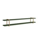 Ver imagem 2 de Conjunto Prateleiras Smart 218cm F912 Musgo/dourado