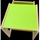 Ver imagem 2 de Kit Mesa e Cadeira Cubo Montessoriano Infantil Escola