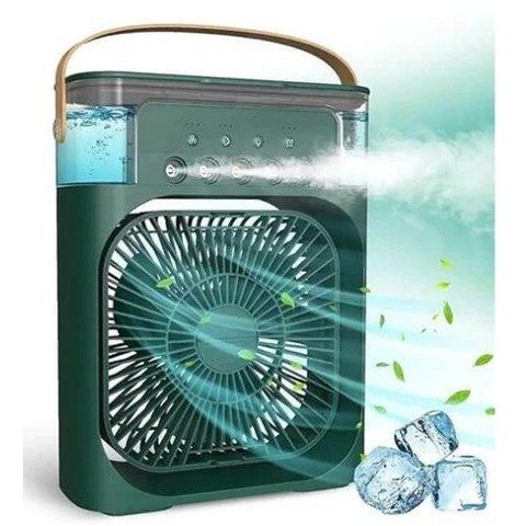 Top Mini Climatizador de Ar Umidificador Ventilador Refrigeração - Ótimo para Pequenos Ambientes:ver