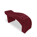 Ver imagem 1 de Maca Cama Suede para Salão de Estética Cílios Maquiagem:bordo