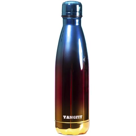Garrafa Térmica Squeeze Aço Inox 500ml Yangfit