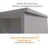 Mesa para Escritório/Estudos Pequena Branca - 3