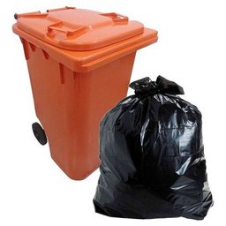 Saco Lixo Preto Reforçado 300 Litros P/ Tambor Lixeira Roda - 1