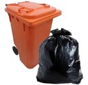 Ver imagem 1 de Saco Lixo Preto Reforçado 300 Litros P/ Tambor Lixeira Roda