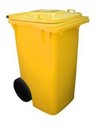 Ver imagem 5 de Saco Lixo Preto Reforçado 300 Litros P/ Tambor Lixeira Roda