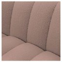 Ver imagem 4 de Sofá 2 Lugares Luxo Recepção Escritorio Sala Elegance 200cm Linho Rosê