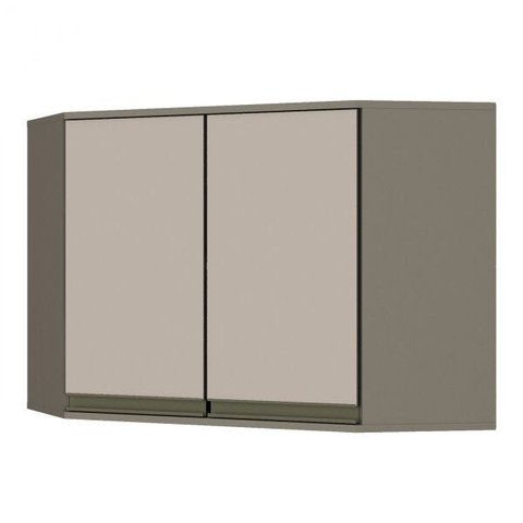 Armário Aéreo Canto Oblíquo 2 Portas 79cm Connect 
