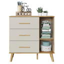 Ver imagem 6 de Kit Berço Guarda Roupa, Cômoda Quarto Infantil Sky 100% Mdf