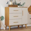 Ver imagem 5 de Kit Berço Guarda Roupa, Cômoda Quarto Infantil Sky 100% Mdf