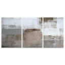 Ver imagem 3 de Quadro Abstrato Moderno Marrom Grande para Sala Apê 180x90 em Canvas