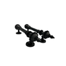 Puxador Duplo para Portas Estilo Colonial Jd 33cm Preto Fosco - 3