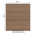 Ver imagem 2 de Armário Aéreo Madesa Stella 60 cm 1 Porta Rustic Cor:Rustic
