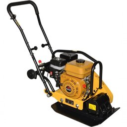 Placa Compactadora Vibratória Buffalo 60kg 51x37cm Motor Gasolina 4t 7cv 60745 - 1