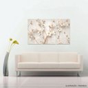 Ver imagem 3 de Quadro Árvore Flores Cerejeiras Decorativo Moderno Conjunto 3 Peças para Sala Quarto - Framez