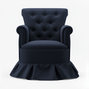 Ver imagem 3 de Poltrona Amamentação Quarto Bebê Confortável Descanso Sala Leitura Suede:suede Azul