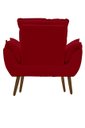 Ver imagem 3 de Conjunto 01 Poltrona Opala Decorativa + 01 Puff Quadrado Decorativo Suede