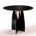Ver imagem 2 de Mesa Redonda Arco 90cm MDF 4 Lugares Byhouse