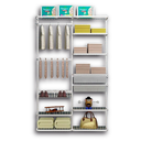 Ver imagem 1 de Closet Aramado - Linear BABY - 1,30M