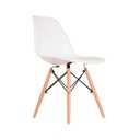 Ver imagem 1 de Cadeira Eames em Madeira e Pp Branca