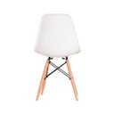 Ver imagem 4 de Cadeira Eames em Madeira e Pp Branca