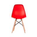 Ver imagem 4 de Cadeira Eames em Madeira e Pp Vermelha