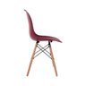 Cadeira Eames em Madeira e Pp Vinho - 3
