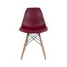 Cadeira Eames em Madeira e Pp Vinho - 2