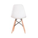 Ver imagem 5 de Kit 2 Cadeiras Eames em Madeira e Pp Brancas