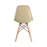 Kit 2 Cadeiras Eames em Madeira e Pp Fendi - 5