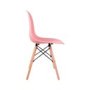 Ver imagem 4 de Kit 4 Cadeiras Eames em Madeira e Pp Rosas