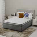 Ver imagem 2 de Conjunto Box Viúva Mola Ensacada Prodormir Akira (128x188x46cm)