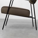 Ver imagem 4 de Poltrona Hall Sarja - Verde Oliva Abra Casa