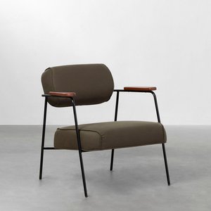 Poltrona Hall Sarja - Verde Oliva Abra Casa