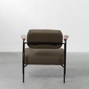 Ver imagem 3 de Poltrona Hall Sarja - Verde Oliva Abra Casa