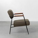 Ver imagem 2 de Poltrona Hall Sarja - Verde Oliva Abra Casa