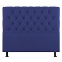 Ver imagem 1 de Cabeceira Cama Box Solteiro Nice 100cm Suede Azul - Abmaza